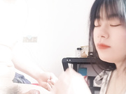 女友口交爽